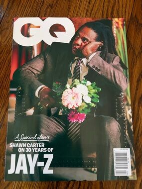 GQ Magazine - April/May 2026 - Jay-Z       men’s magazines books music hip hop